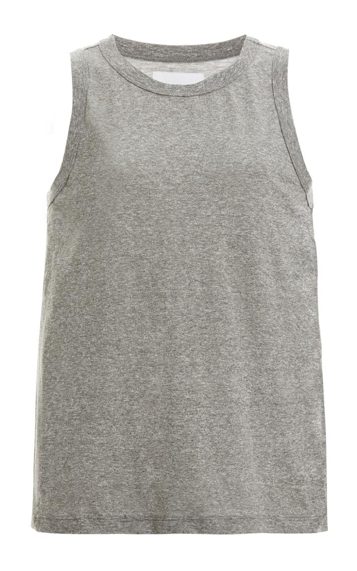 Current/elliott The Muscle Stretch-cotton Tank Top