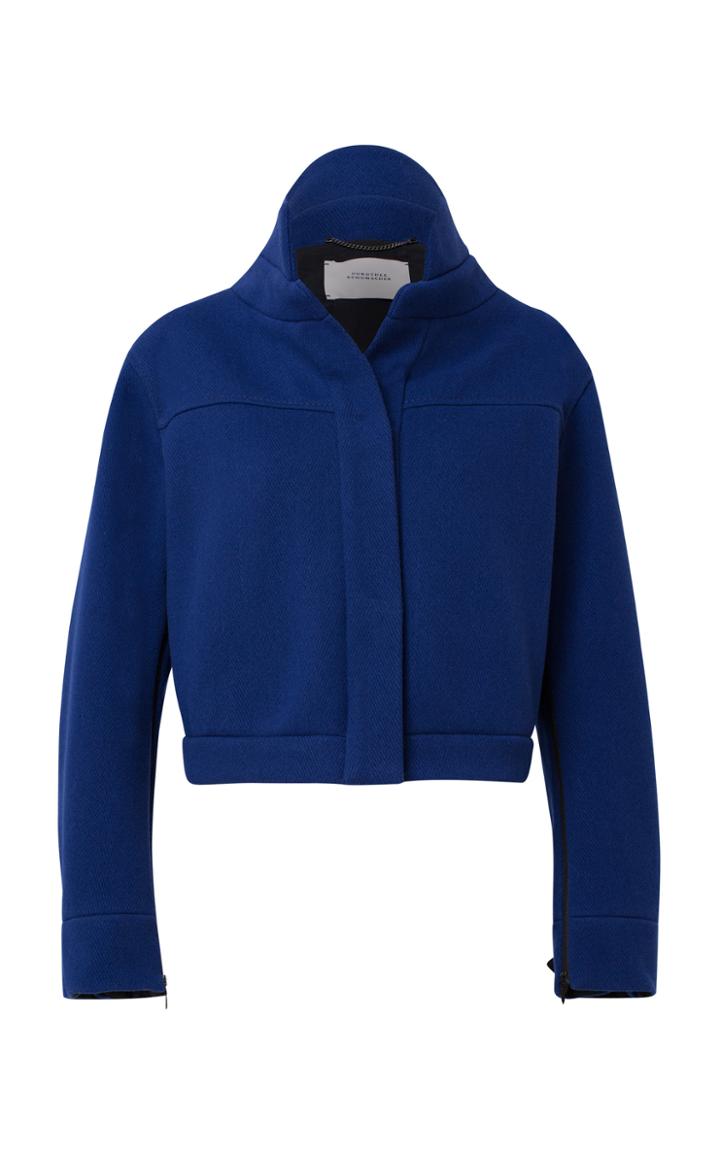 Dorothee Schumacher Advanced Sharpness Cropped Wool Jacket