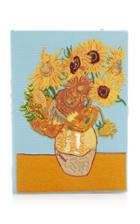 Moda Operandi Olympia Le-tan Van Gogh Sunflowers Embroidered Canvas Clutch