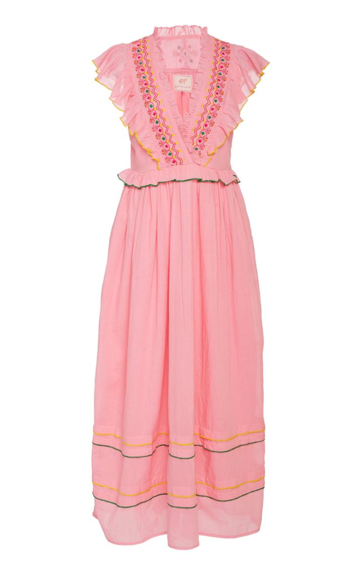 Banjanan Honey Embroidered Cotton Dress