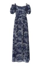 Loveshackfancy Bridget Cold Shoulder Maxi Dress