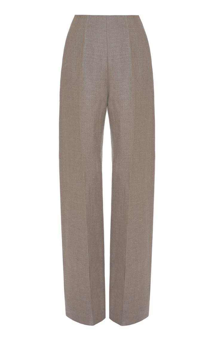 Moda Operandi Matriel Front Pleated Linien Trouser