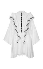 Philosophy Di Lorenzo Serafini Micro Pleated Cotton Dress