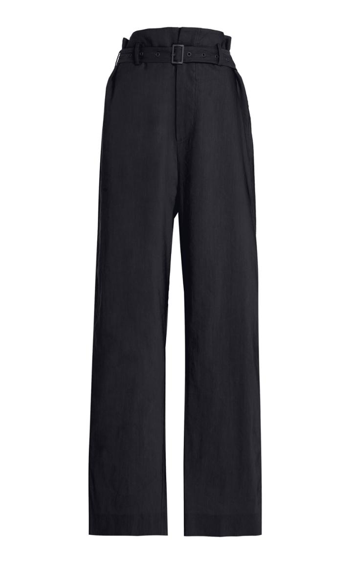 Moda Operandi Low Classic High Waist Wool Blend Pants Size: M