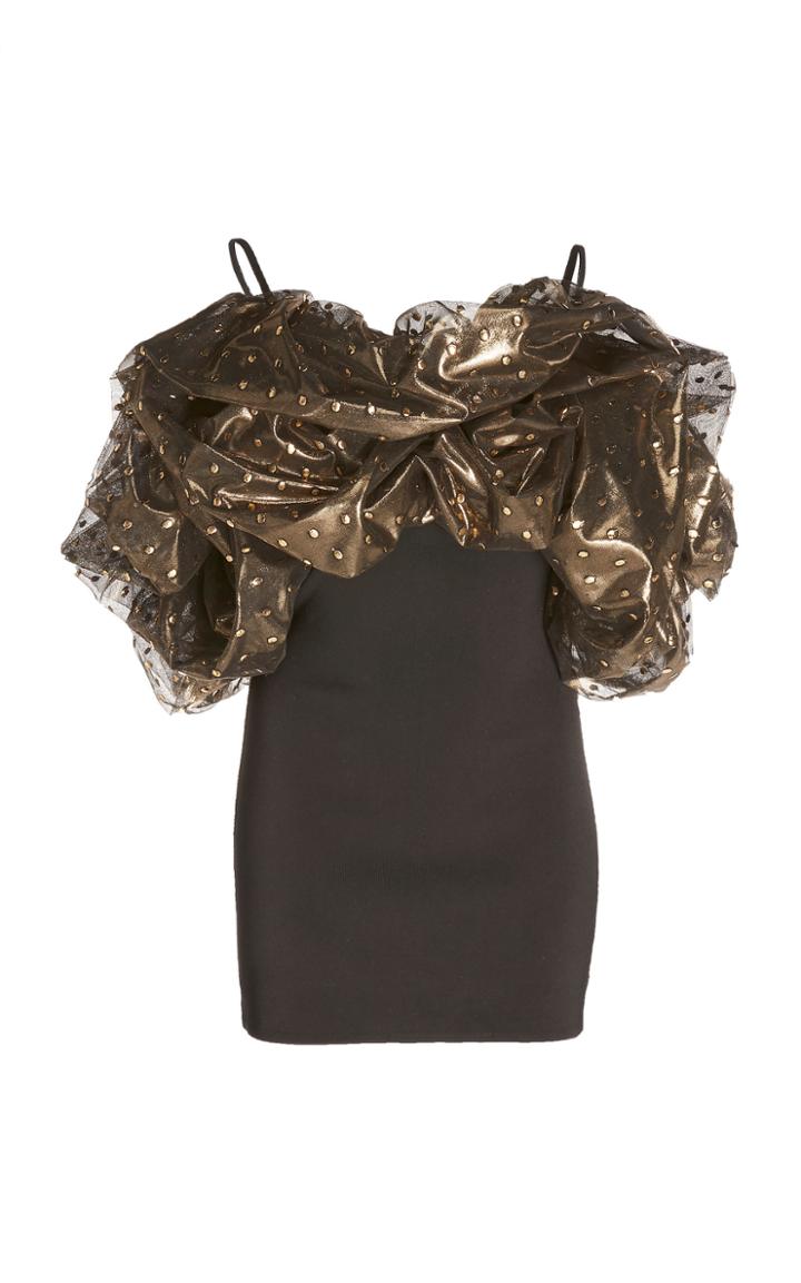 Alexandre Vauthier Cold Shoulder Mini Dress