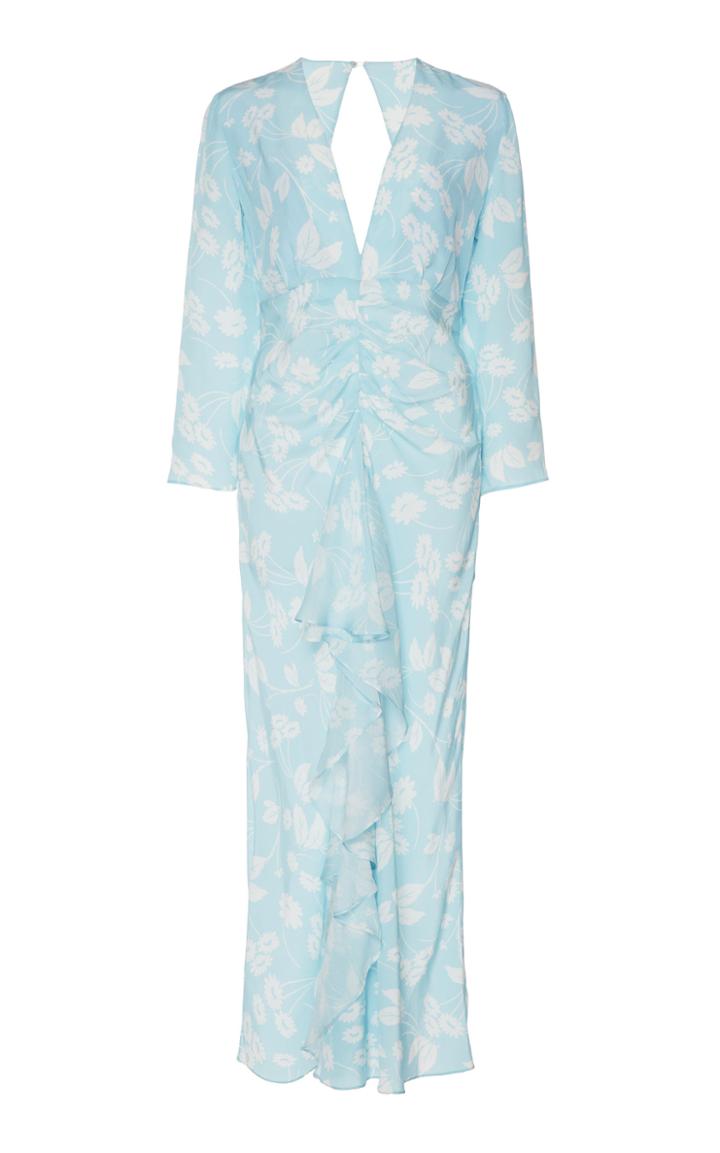 Rixo London Rose Ruffle Dress