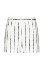 Msgm Striped Mini Short