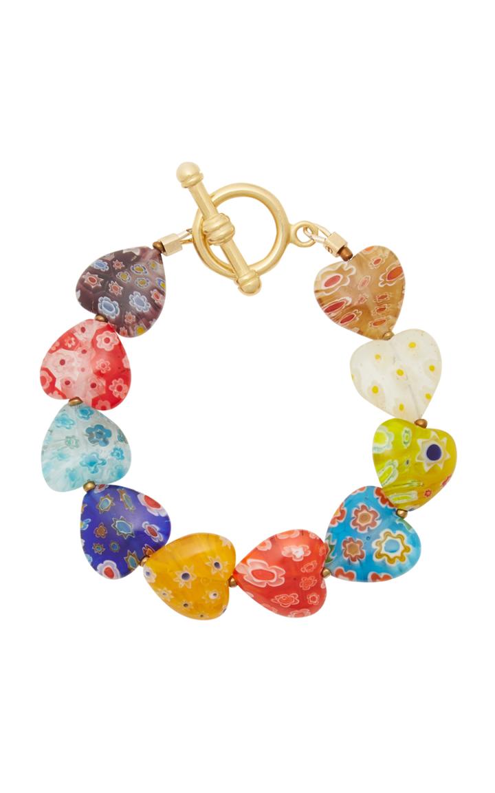 Brinker & Eliza Higher Love Millefiori Heart Bracelet