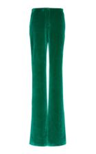 Calvin Klein 205w39nyc Straight Leg Cotton Velvet Pants