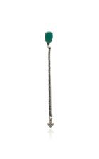Runa 9k White Gold Multistone Earring