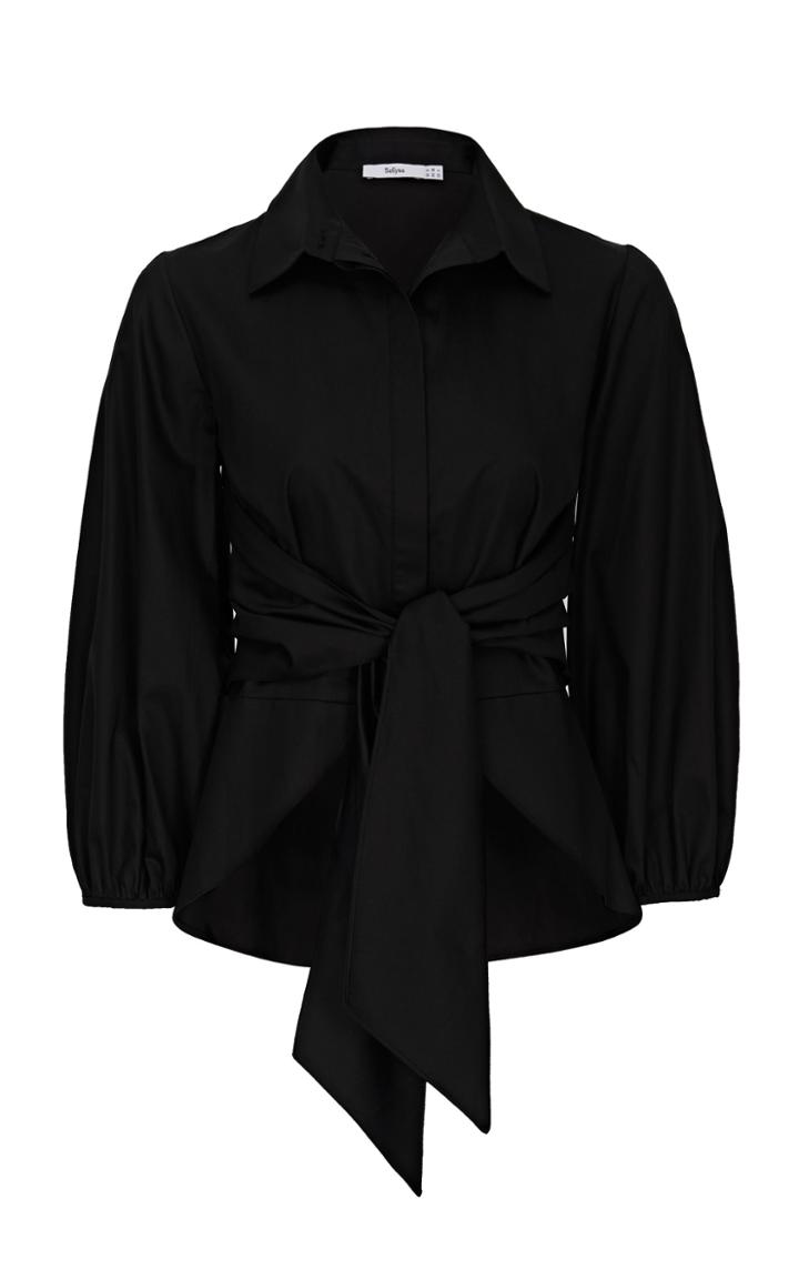 Moda Operandi Safiyaa Cassidy Wrap Blouse