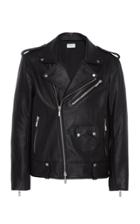 Rhude Leather Moto Jacket