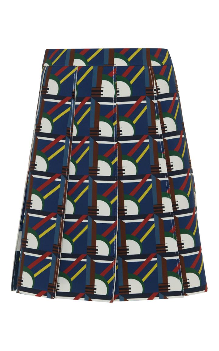Parden's Orna Printed Mini Skirt