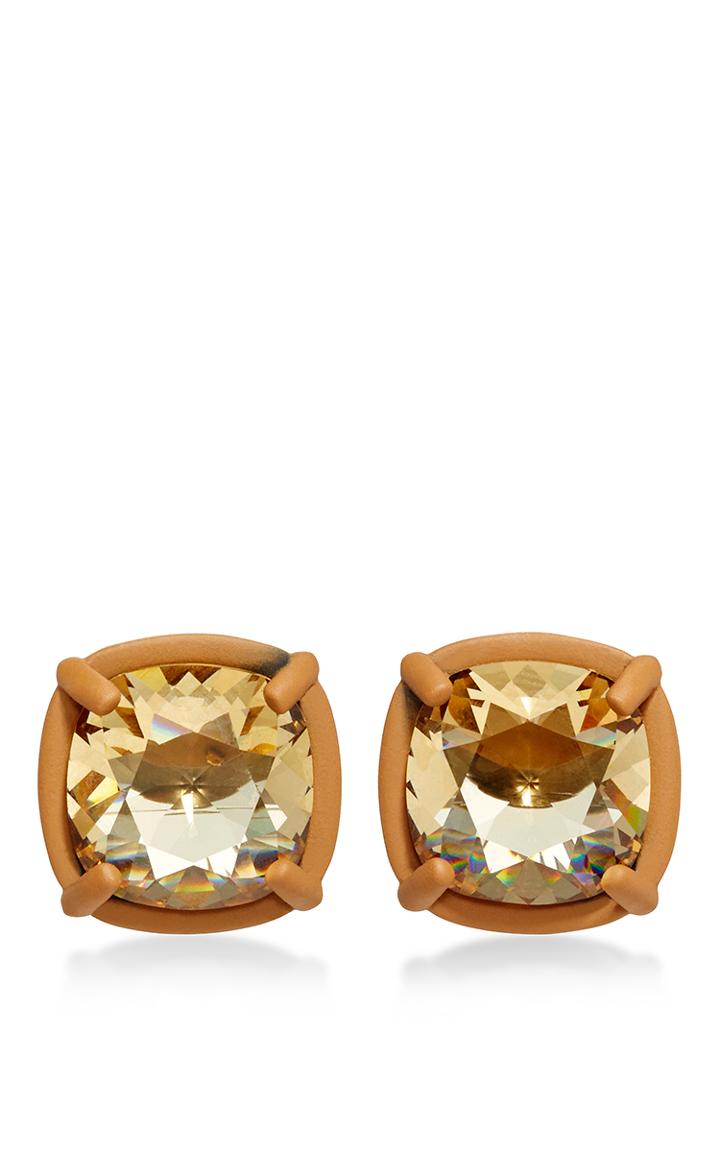 Atelier Swarovski By Rosie Assoulin Jewel-y Small Pierced Earrings