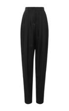 Michael Kors Collection Pleated Satin Charmeuse Trouser