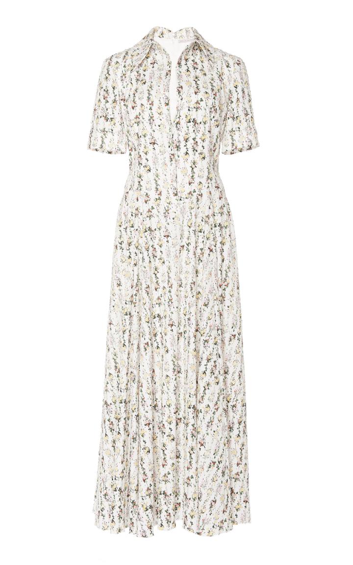 Emilia Wickstead Jodi Bibiano Cotton A-line Shirt Dress