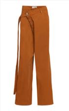 Moda Operandi Lanvin Asymmetric Cotton Straight-leg Trousers Size: 36