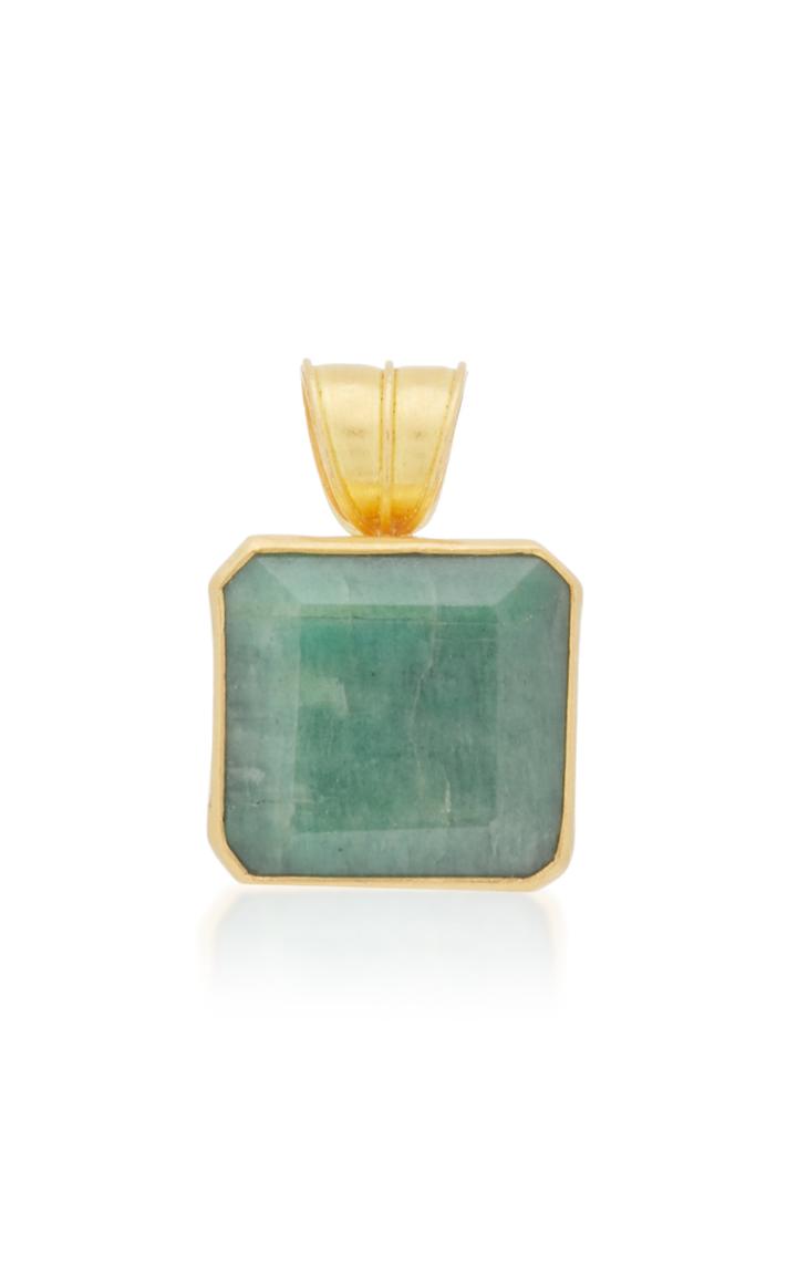 Prounis One-of-a-kind Emerald Block Pendant