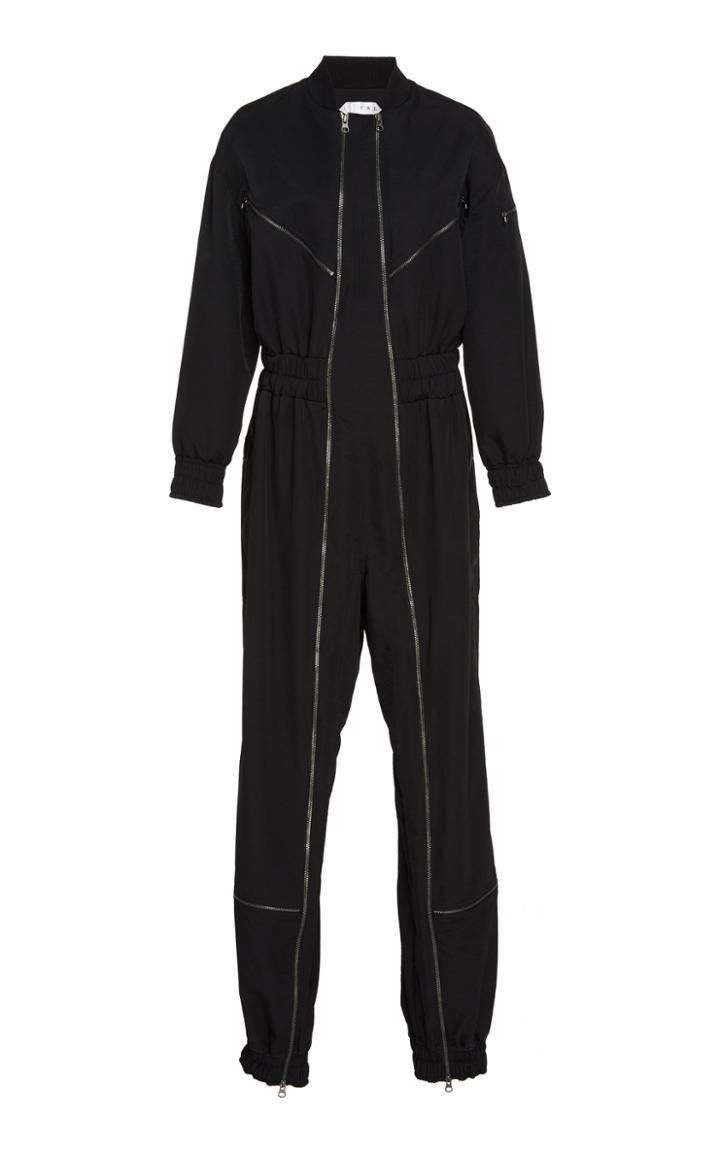 Tre By Natalie Ratabesi Storm Zip Twill Jumpsuit