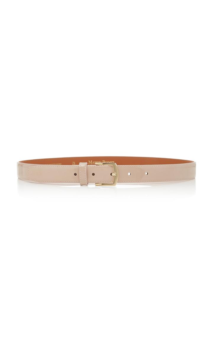Maison Boinet Patent Leather Belt