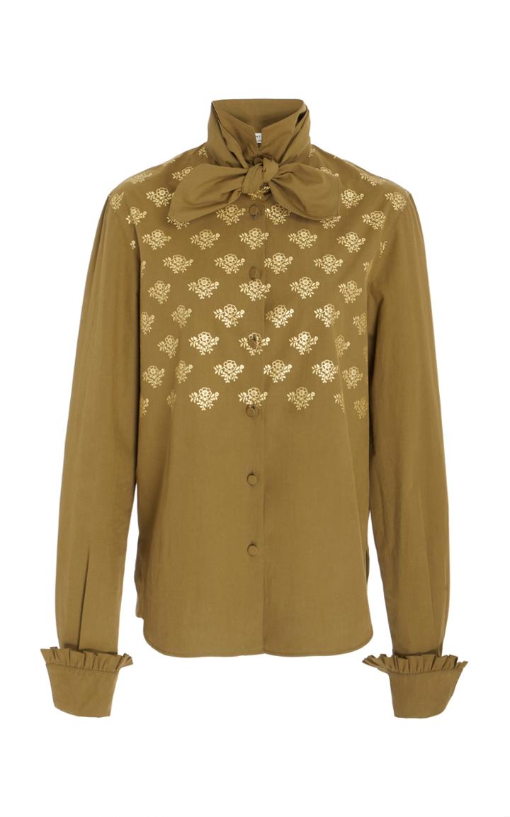 Philosophy Di Lorenzo Serafini Scarf Neck Shirt