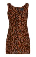 Lisa Marie Fernandez Zani Zebra-print Linen Mini Dress