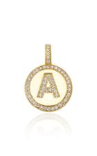 Fallon Custom Gold Letter Charm