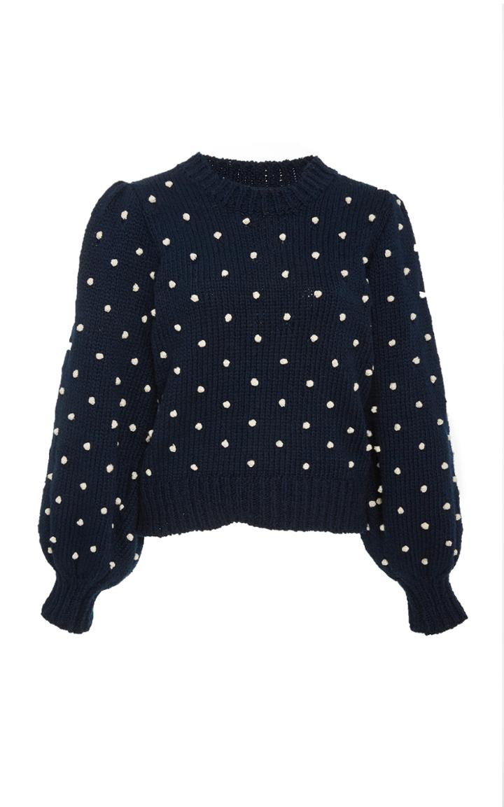 Ulla Johnson Adalene Polka Dot Pullover