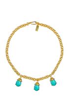 Moda Operandi Valre Turquoise Jewel Necklace