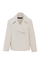 Moda Operandi Martin Grant Limited Edition Cropped Textured Cotton Peacoat