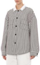 Moda Operandi Philosophy Di Lorenzo Serafini Striped Cotton Button-up Shirt