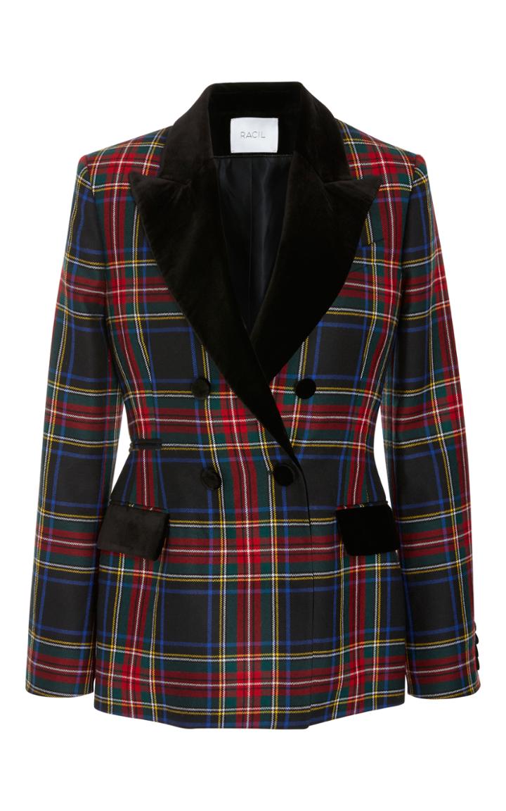 Racil Tartan Oxford Jacket