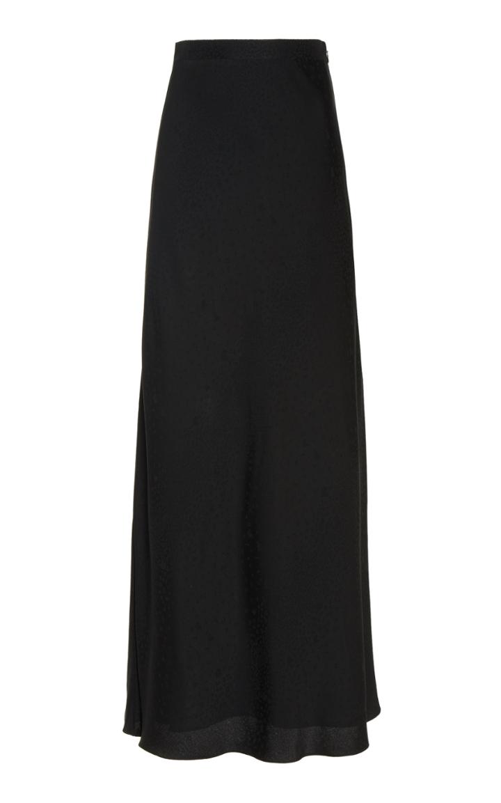 Racil Jackie High-rise Satin Maxi Skirt