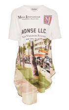 Monse Torn Scenic Shirt Tail