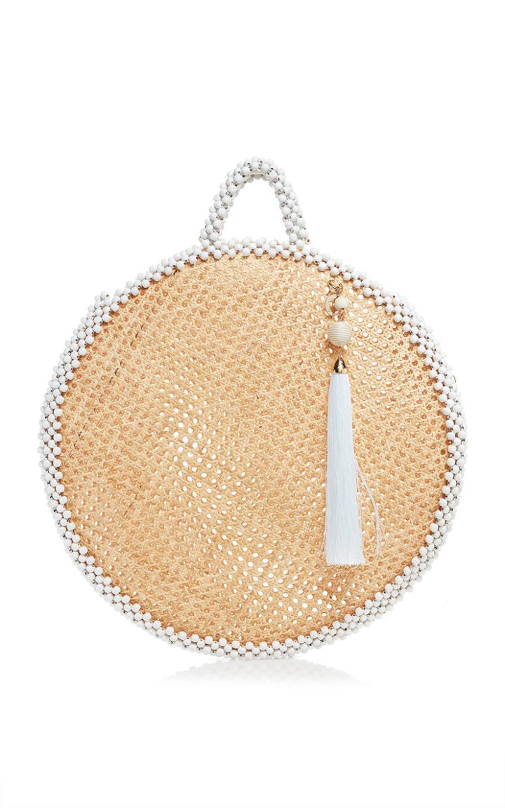 Moda Operandi Rosantica Alida Oversized Beaded Tote