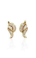 Eleuteri 18k Gold And Diamond Earrings