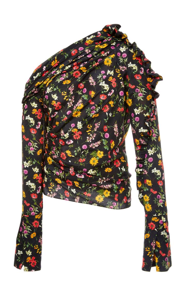 Hellessy Belle Assymetric Blouse