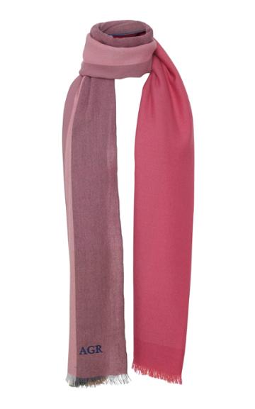 Lanificio Arca M'onogrammable Batavia Multistripes Cashmere Scarf