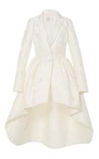 Christian Siriano Brocade High Low Jacket