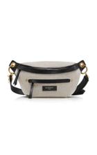 Givenchy Whip Leather-trimmed Canvas Belt Bag