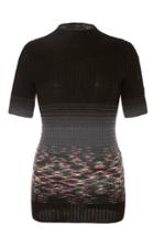 Missoni Braided Ombre Short Sleeve Sweater