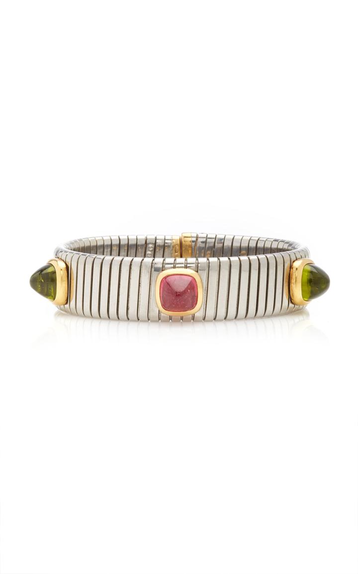 Moda Operandi Eleuteri Vintage Bulgari Tubogas Bracelet