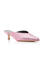 Tibi Frank Metallic Mule