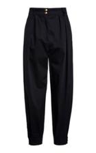 Alberta Ferretti Stretch Cotton Gabardine Trouser