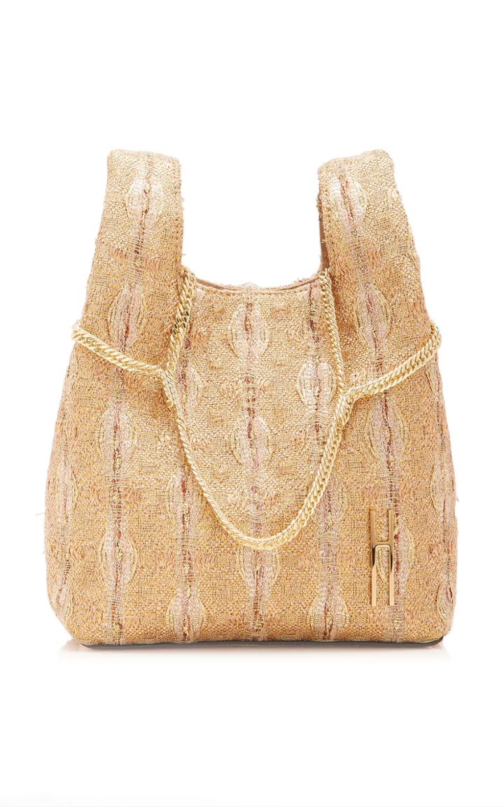 Hayward Chain Mini Jacquard Knit Bag