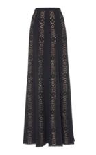 Andrew Gn Floor Length Knit Skirt