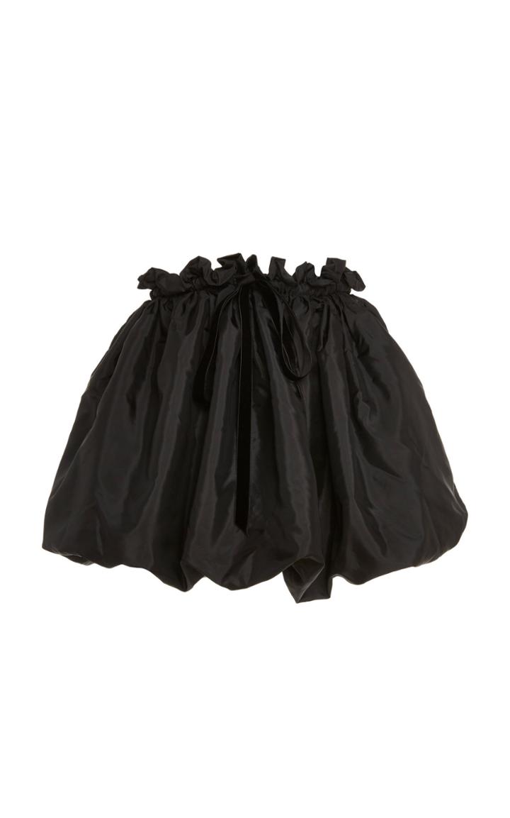 Loveshackfancy Cheyenne Taffeta Mini Skirt