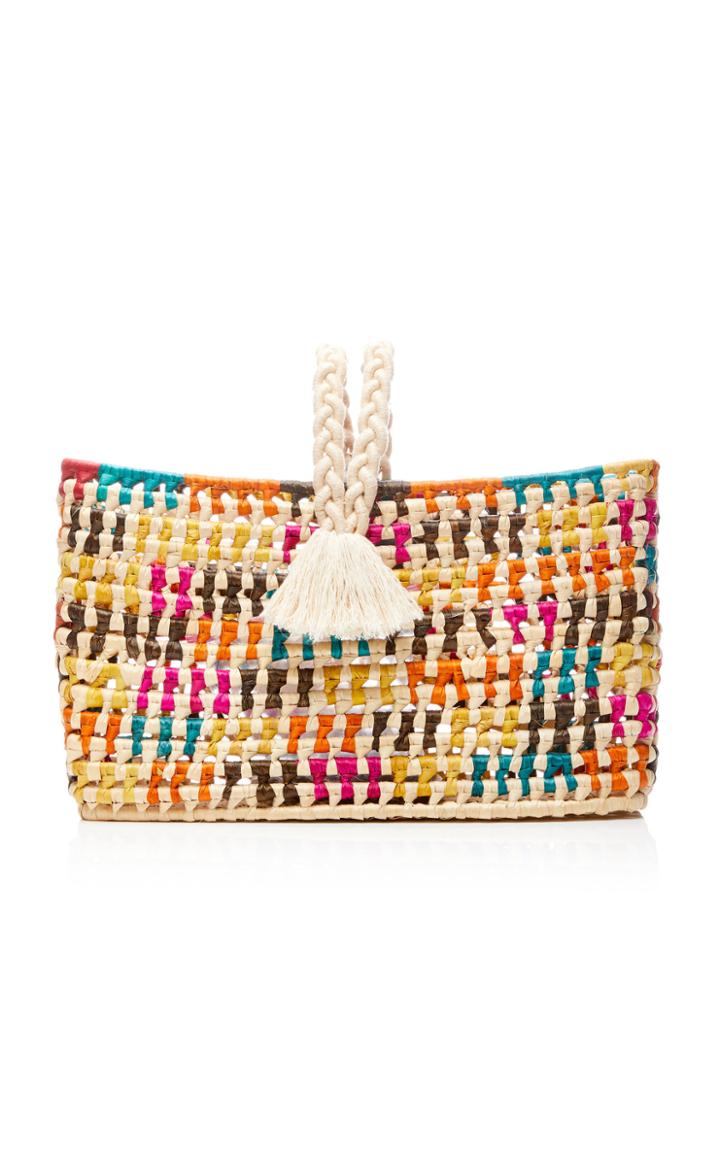 Nannacay Hani Woven Raffia Bag