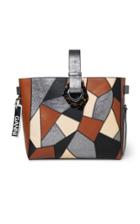 Ganni M'o Exclusive Patchwork Leather Tote Bag