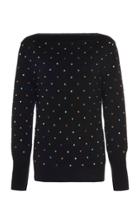 Moda Operandi Paco Rabanne Crystal-embellished Knit Sweater Size: Xs
